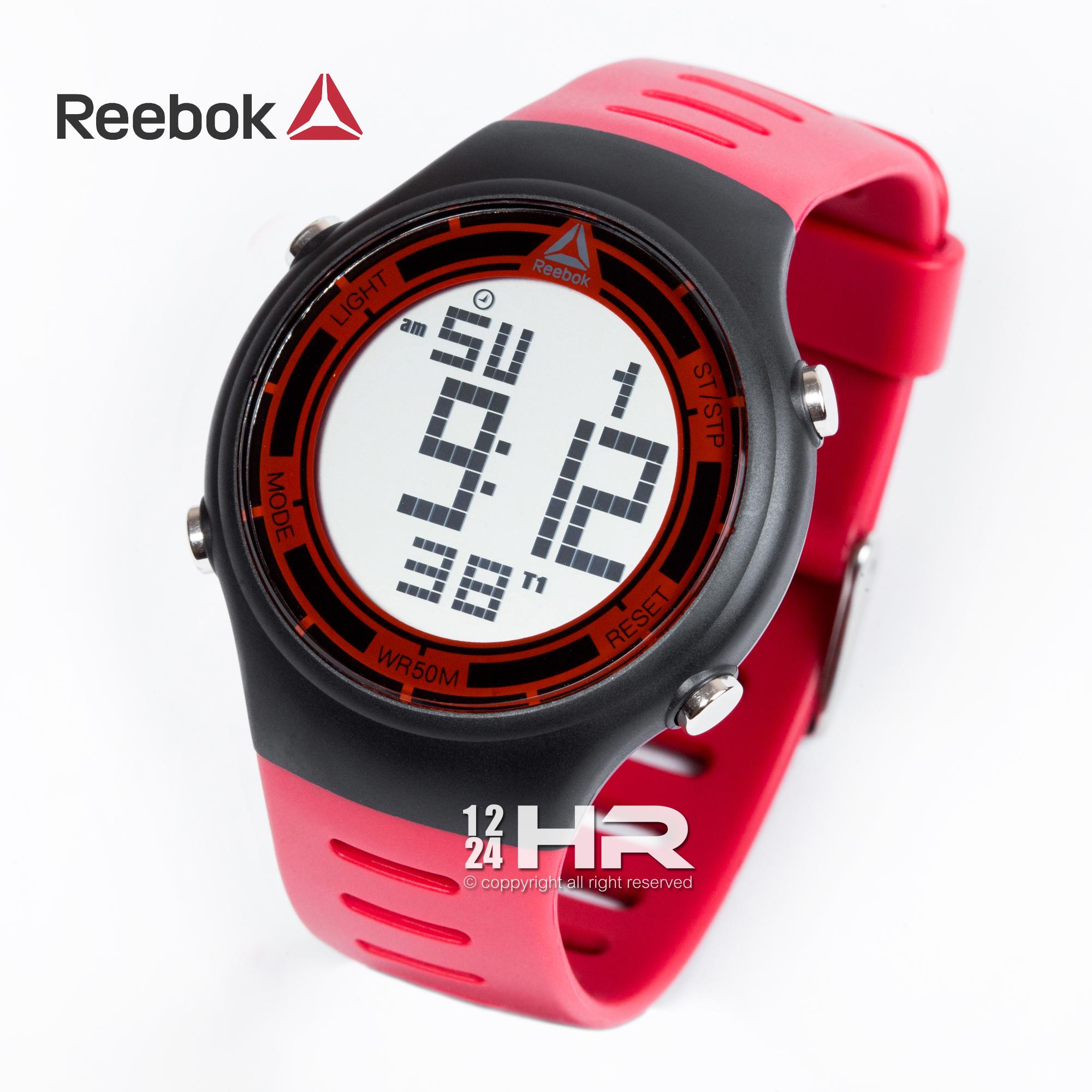 Reebok RD-RUT-G9 นาฬิกา Reebok ของแท้ สายยาง รับประกันศูนย์ไทย 1 ปี 12/24HR RD-RUT-G9-PBPR-S1, RD-RUT-G9-PBPB-RB