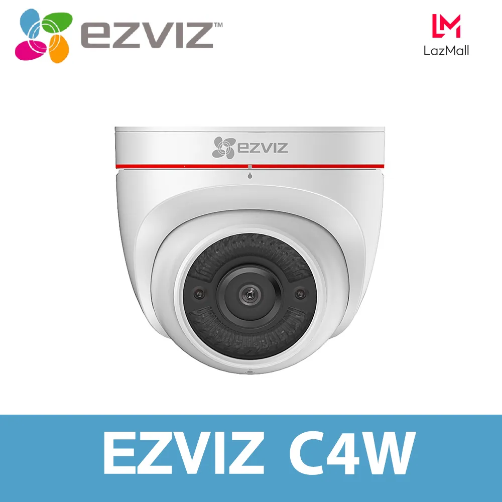 EZVIZ C4W 1080p WIFI Dome 2.8mm outdoor security camera กล้องวงจรปิดภายนอก | รับประกัน 2 ปี