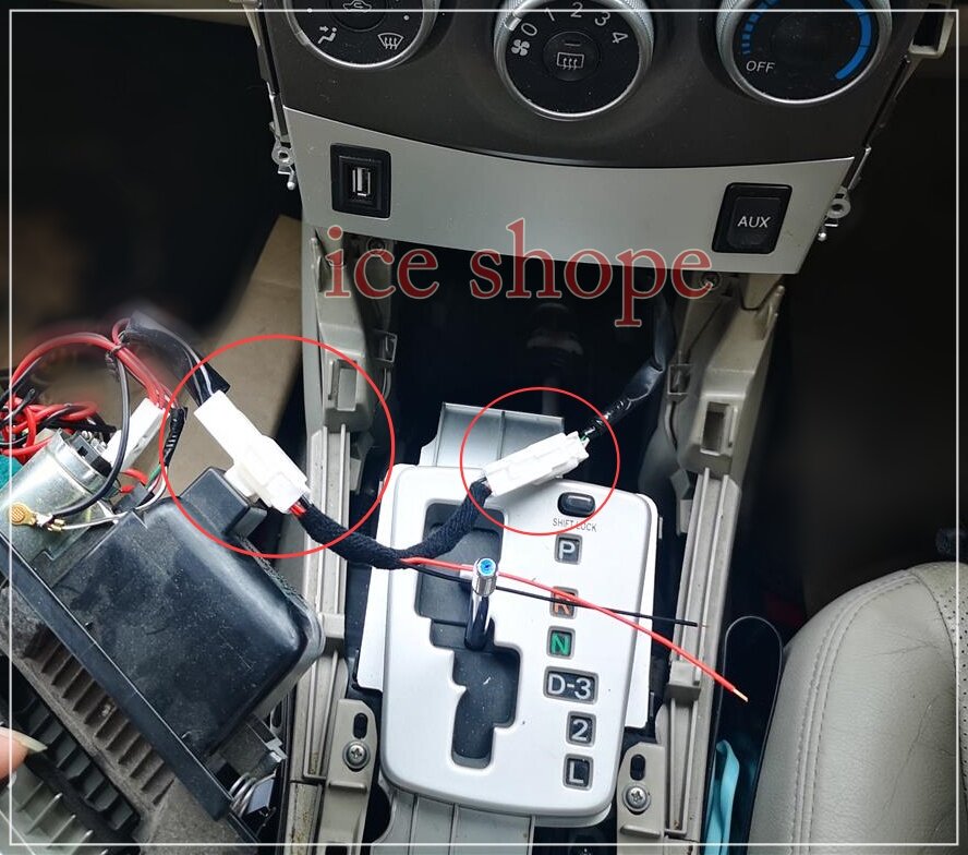 (ส่งจากไทย)ปลั๊กสาย Y-Socket พ่วงต่อไฟสำหรับ Toyota Altis โตโยต้า อัลติส ปลั๊ก 4 pin