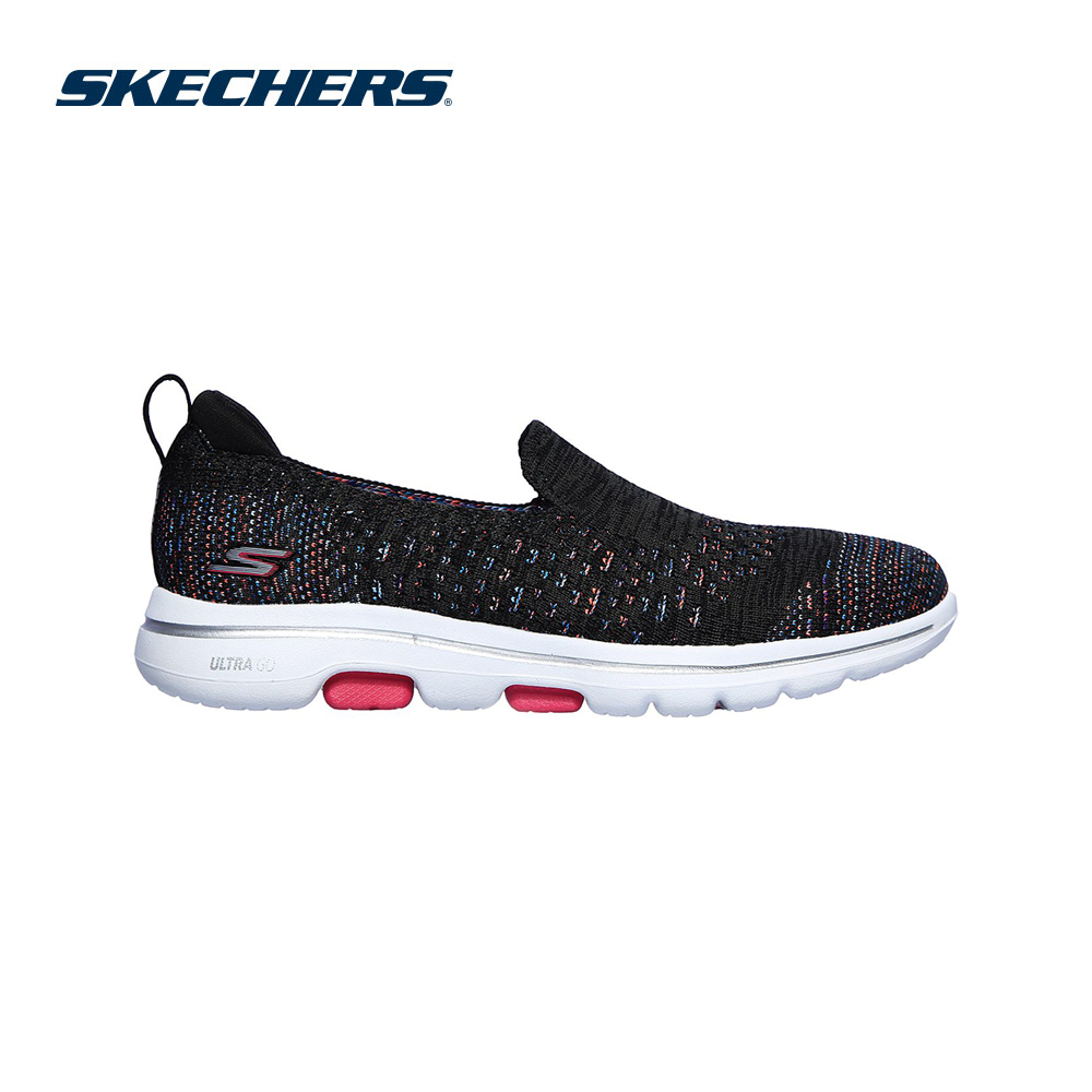 Skechers สเก็ตเชอร์ส รองเท้า ผู้หญิง GOwalk 5 Shoes - 124167-BKMT