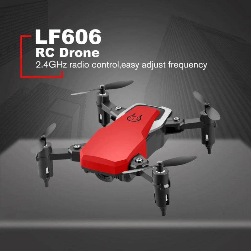 LF606 Drone ไม่มีกล้อง （NO Camera）FPV Quadcopter พับได้โดรน RC โดรนขนาดเล็กเด็กของเล่นเด็กเฮลิคอปเตอร์ควบคุมรีโมต