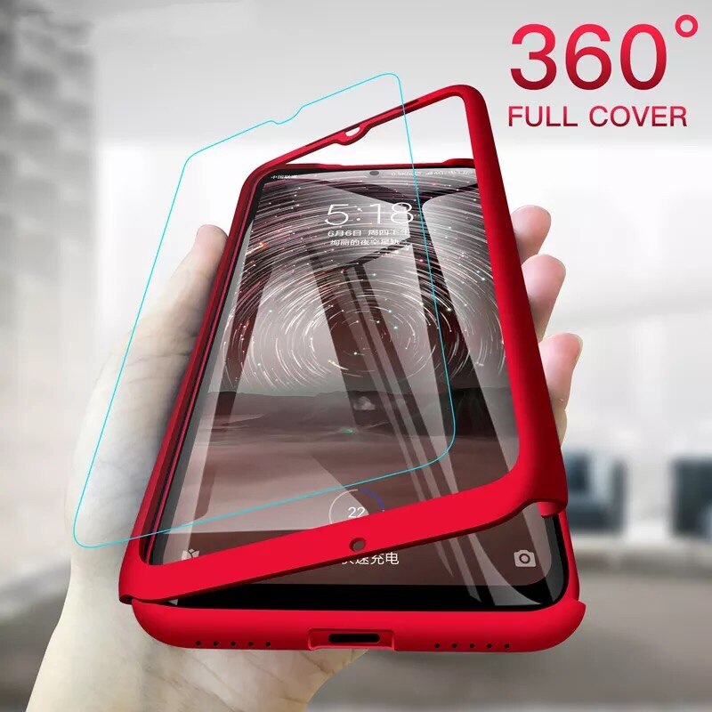 [ส่งจากไทย] เคสโทรศัพท์ Case Realme C3 เคสประกบหน้าหลัง เคสประกบ 360 องศา แถมฟิล์มกระจก1ชิ้น สวยและบางมาก