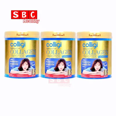 Amado Colligi Collagen {ป๋องใหญ่ x3} คอลลิจิ คอลลาเจน (201g. x3)