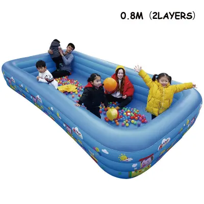 [ES Children's Family Outdoor Large Inflatable Swimming Pool,ES Children's Family Outdoor Large Inflatable Swimming Pool,]