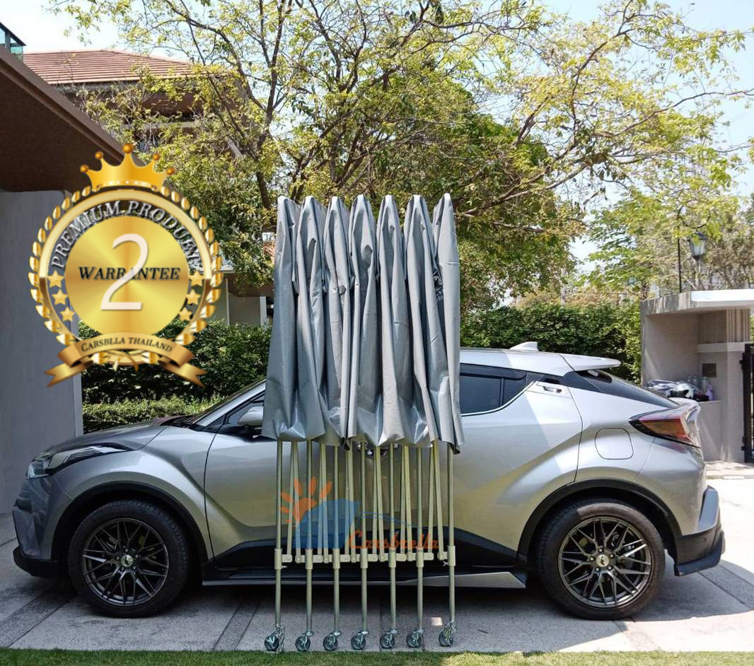 โรงจอดรถ CARSBRELLA รุ่น SUNSHINE A สามารถ ผับ เก็บ ยืด หด ได้ ใช้งานสะดวก สินค้ารับประกัน1ปีเต็ม ราคา 23,900 บาท*ส่งฟรี
