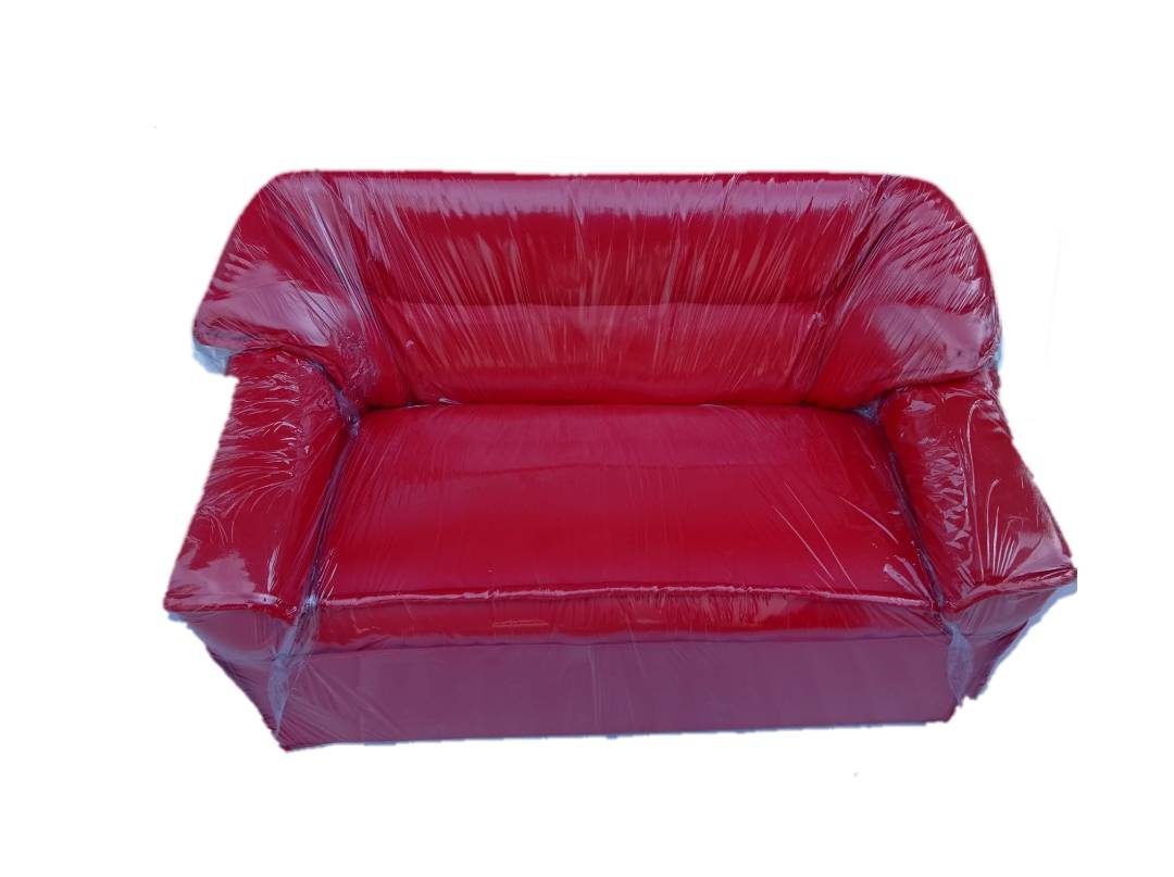 Leather sofa" PD leather cover sofa, good quality, cheap sofa, good quality sofa, d, 3 seat sofa, cheapest sofa, good quality sofa, sofa, (3 seat cushion) strong, thick, soft, comfortable to sit on, cheapest shipping cost. Guaranteed with the most sales a ราคา 1,990 บาท*ส่งฟรี
