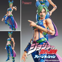 ของแท้ 100% Action Figure Medicos Entertainment จาก JoJos Bizarre Adventure Part VI Stone Ocean 68 โจโจ้ ล่าข้ามศตวรรษ 6 สโตนโอเชียน Jolyne Kujo คูโจ โจลีน คุโจ ลูกสาวของโจทาโร่ Super Action Statue Chozo Series Hirohiko Araki Specified Color งานแท้