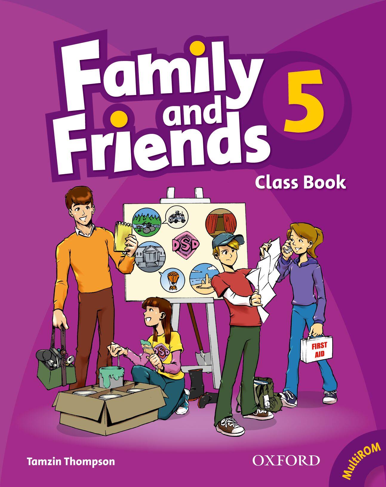 Family and Friends 5 : Class Book +Multi-ROM (P)