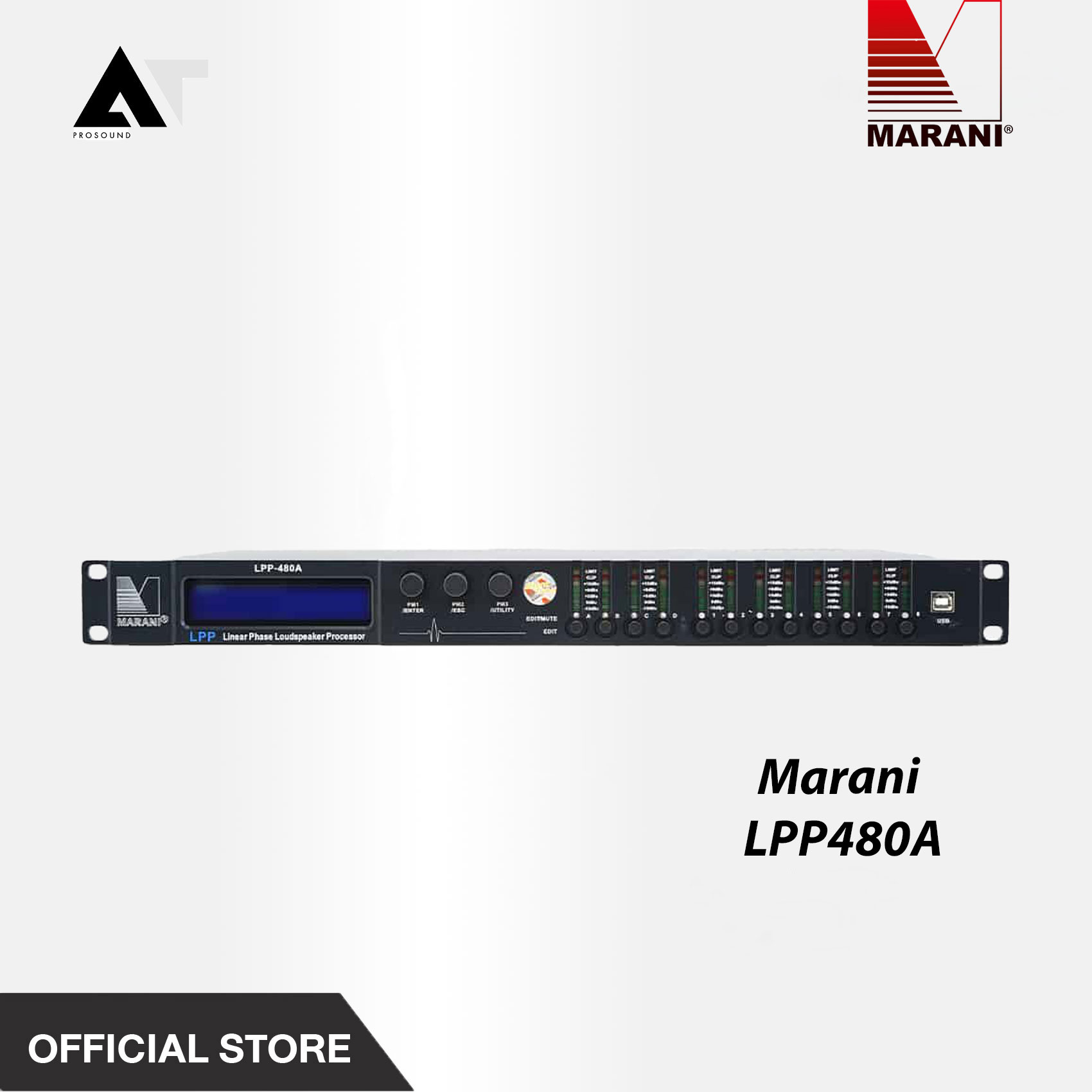 Marani LPP480A ครอสโอเวอร์ดิจิตอล ตัวจัดการลำโพงดิจิตอลระดับไฮเอนด์ AT Prosound ราคา 49,000 บาท*ส่งฟรี