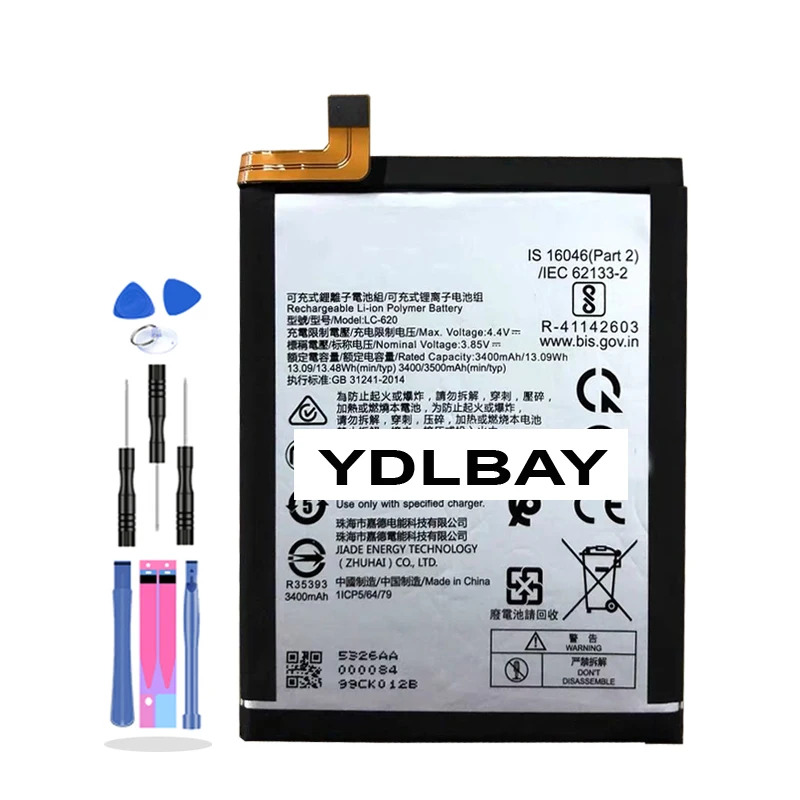 New brand LC-620 3500mAh Nokia 6.2 7.2 2019 TA-1200 1198 1201 1187 TA-1193 TA-1178 TA-1196 TA-1181 A cell ราคา 422 บาท*ส่งฟรี
