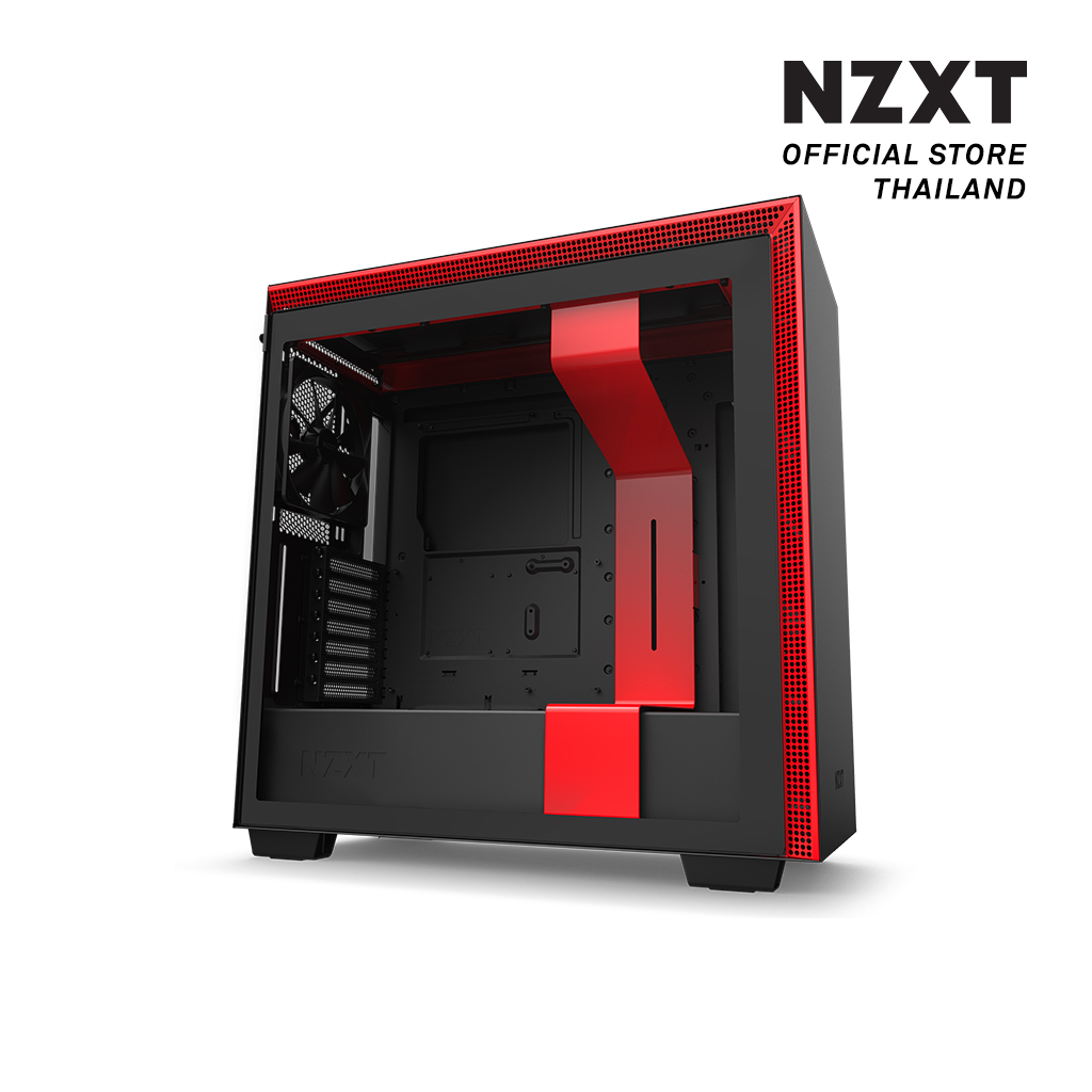 NZXT Case H710 Tempered Glass - RED