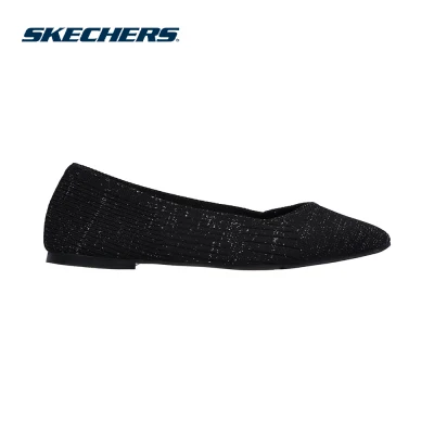 Skechers สเก็ตเชอร์ส รองเท้า ผู้หญิง Cleo Modern Comfort Shoes - 158017-BLK
