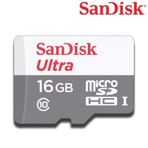 Memory Card Store SanDisk Ultra MicroSDHC ความเร็ว 80MB/s ความจุ 16GB Class10 (SDSQUNS-016G-GN3MN) ประกัน Synnex 7 ปี เมมโมรี่ ของแท้ สำหรับโทรศัพท์มือถือ กล้องติดรถยนต์ กล้องวงจรปิด