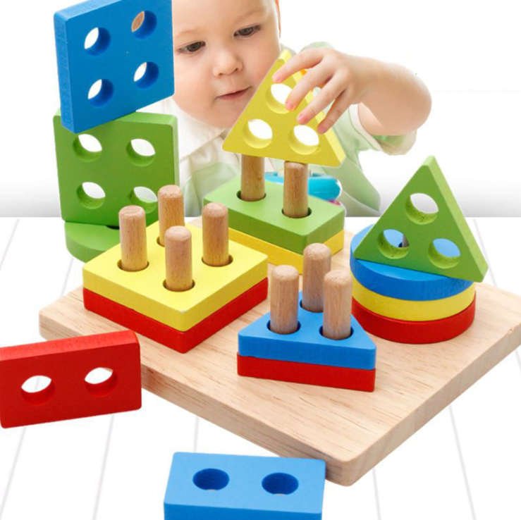 Genius one จิ๊กซอว์ไม้หลากสี เสริมพัฒการ ของเล่น ของเล่นเด็ก ของเล่นไม้ ของเล่นเสริมพัฒนาการ ของเล่นฝึกทักษะ ของเล่นฝึกสมาธิ ของเล่นเด็กผู้ชาย ของเล่นเด็กผู้หญิง