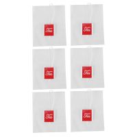 DBM.HOME 1000/3000Pcs ซม.ถุงชาปิรามิดกรองไนลอนชากระเป๋า String Label โปร่งใสถุงชาที่ว่างเปล่า