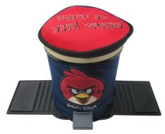 Angry Birds ลิขสิทธิ์แท้ ถังขยะในรถยนต์ วัสดุ ผ้ากำมะหยี่