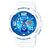 Casio Baby-G นาฬิกาข้อมือผู้หญิง สายเรซิ่น รุ่น BGA-190GL-7B