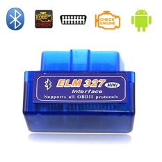 PALIGHT MINI ELM327 OBDII OBD2 บลูทูธวินิจฉัยรถ OBD เครื่องสแกนเนอร์ไดรฟ์ CD - INTL