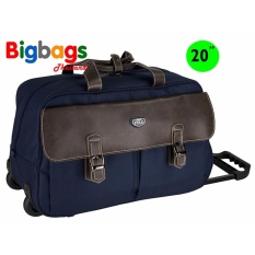 BigbagsThaialnd กระเป๋าเดินทาง Romar Polo  กระเป๋าล้อลาก กระเป๋าถือ 20 นิ้ว รุ่น POLO 1142 (Blue)