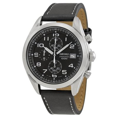ดูภาพ Seiko นาฬิกาข้อมือชาย Chronograph Quartz SSB271P1 - Black <br/>เพิ่มเติม Seiko นาฬิกาข้อมือชาย Chronograph Quartz SSB271P1 - Black