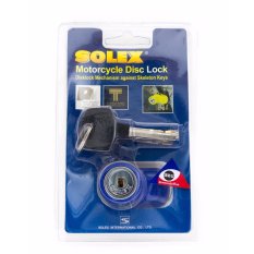 SOLEX กุญแจล็อค ล็อคดิส มอเตอร์ไซค์ ล็อคจักรยาน รุ่น 9025