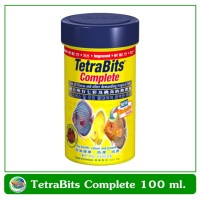 Tetra Bits Complete 100 ml อาหารปลาชนิดเกล็ด Granules
