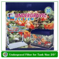 Undergravel Filter 20  แผ่นรองกรวดตู้ปลา สำหรับตู้ขนาด 20 นิ้ว