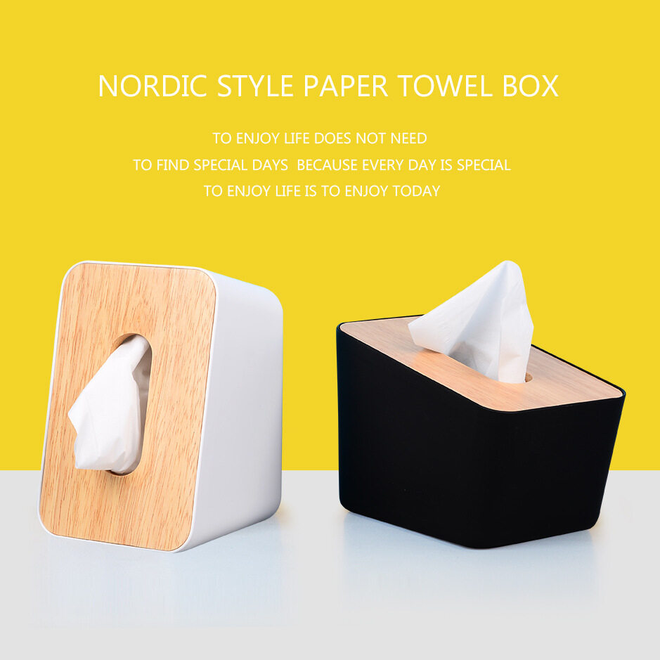 Tissue leather paper box  fashion paper box living room home