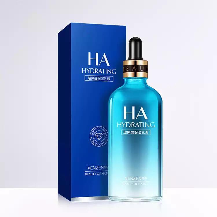 เซรั่มไฮยาลูรอนเข้มข้น VENZEN HA Hydrating Serum 100 ml.  ขวดใหญ่สุดคุ้ม  ผิวเนียน ชุ่มชื้น สว่างใส ผิวดูโกลว์