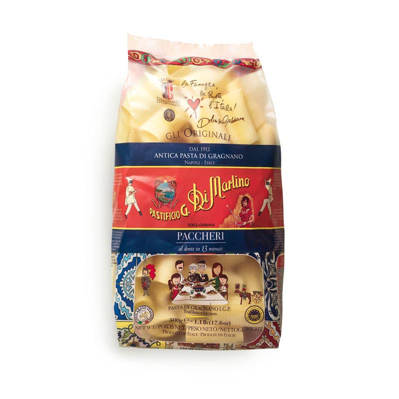 Di Martino Paccheri Pasta from Italy 500g (Dolce & Gabbana) ราคา 259 บาท*ส่งฟรี