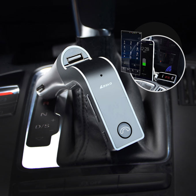 CAR G7 อุปกรณ์รับสัญญาณบลูทูธในรถยนต์ Bluetooth Car Charger