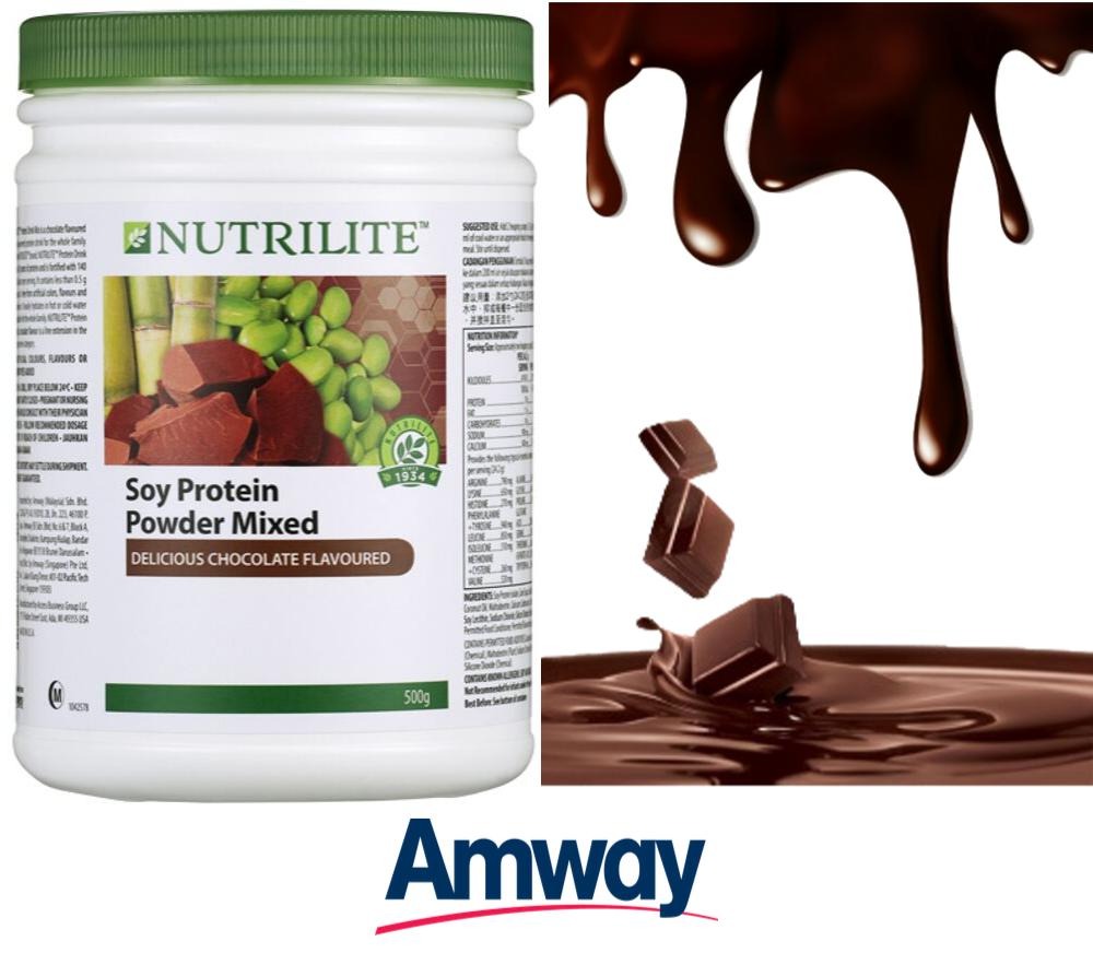 Nutrilite Soy Protein Powder Mixed Chocolate  500g