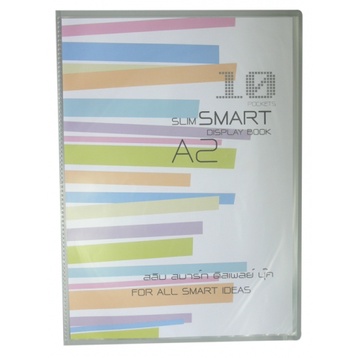 (KTS)แฟ้ม Intop Slim smart display book A2 No.SA-210