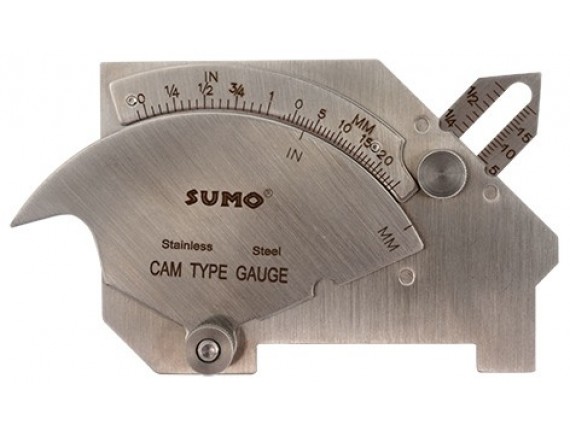 เกจ์วัดแนวเชื่อม รุ่น MG-8 สำหรับวัดแนวเชื่อมที่มีระดับสูง-ต่ำ วัดความลึกในการตัด มีความถูกต้องแม่นยำ - ยี่ห้อ SUMO INDUSTRIAL ราคา 1,080 บาท*ส่งฟรี