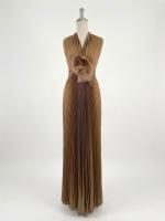 NICHP : Scarlette V neck pleat dress(พรีออร์เดอร์ 3-4 สัปดาห์)