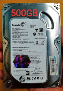 สินค้า Seagate/WD 500GB Desktop HDD 7200RPM, 64MB, SATA-3 สินค้าไม่ใช่มือ1 ( ฮาร์ดดิสพกพา Internal Harddisk