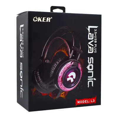 Headphone Oker LavaSonic L3 Gaming ไฟ 7สี