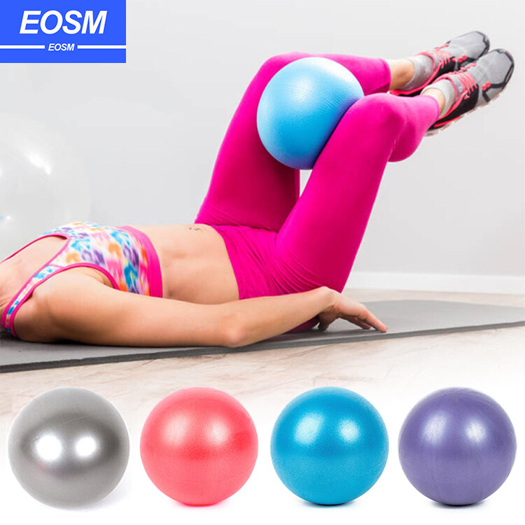 EOSM 25 เซนติเมตร Yoga บอลมินิการออกกำลังกายการออกกำลังกายบอลยิมฟิตเนสพิลาทิสการฝึกอบรมบอลตั้งครรภ์ Yoga ยิมบอล Mini Yoga Ball 25cm