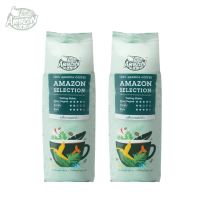 [ยกคู่ถูกกว่า] Café Amazon คาเฟ่ อเมซอน เมล็ดกาแฟแท้คั่ว 2 ถุง (250g./ถุง)