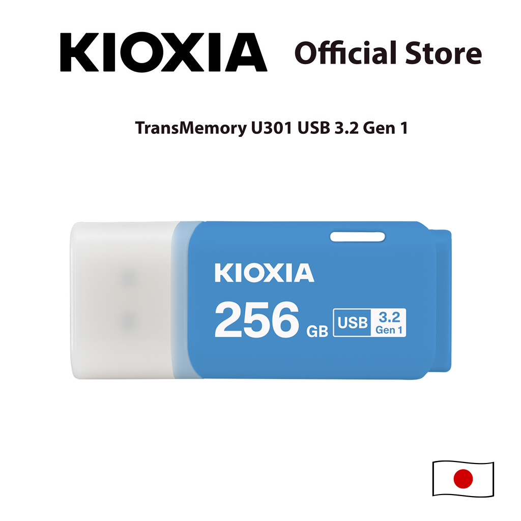 Kioxia Transmemory U301 Blue Usb3.2 Gen 1 Flash Drive - 256Gb ราคา 1,569 บาท*ส่งฟรี