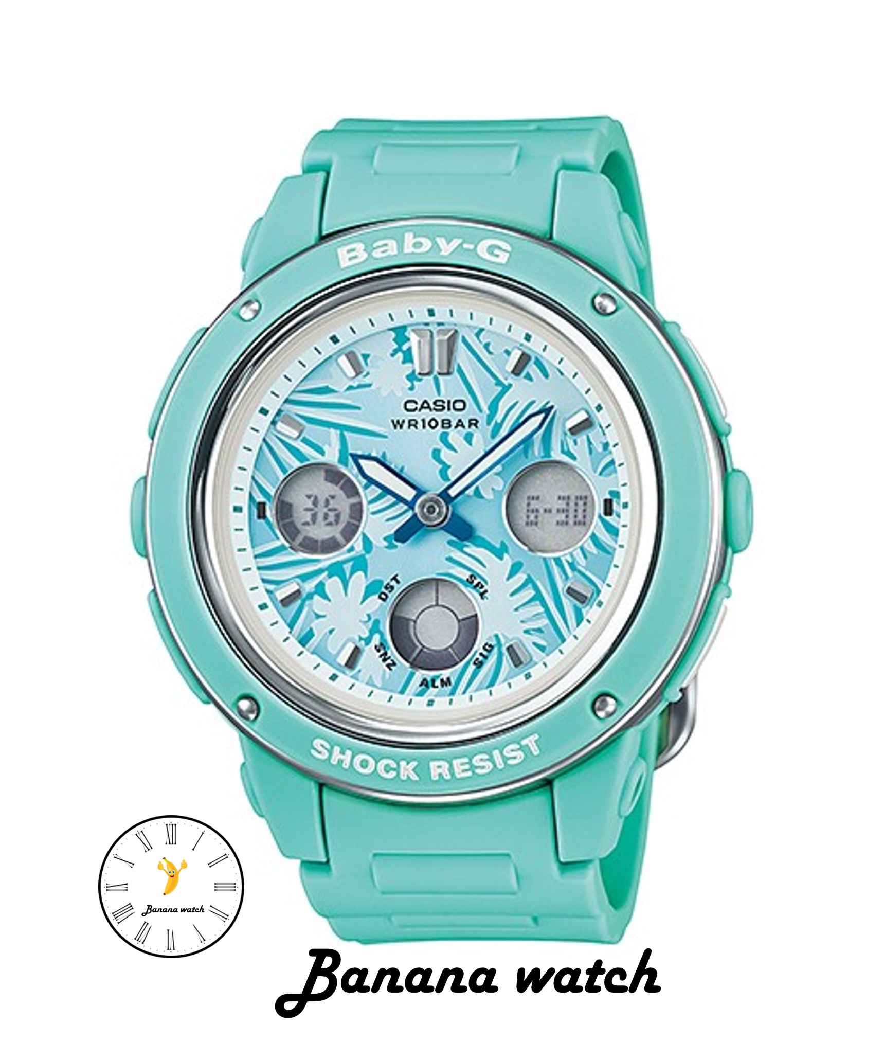 นาฬิกาข้อมือผู้หญิง Casio Baby-G รุ่น ฺBGA-150F-3 แท้ ราคา 3,100 บาท*ส่งฟรี