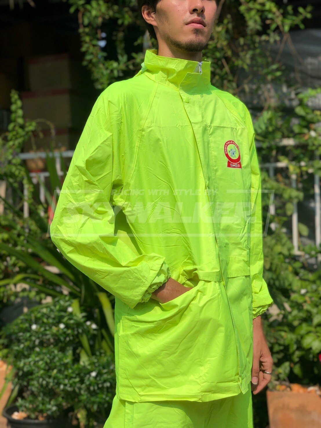 เสื้อกันฝน ชุดกันฝน(DANKO) ตราช้าง เสื้อ+กางเกงอย่างดี ส้ม น้ำเงิน เขียว เขียวขี้ม้า( ณเดชSKYWALKER )