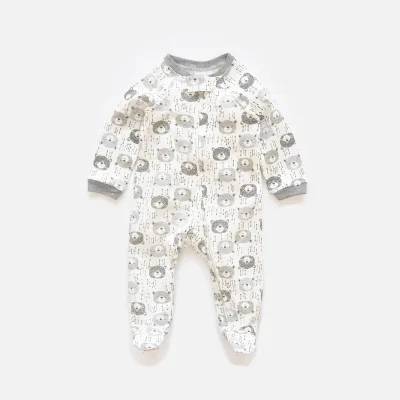 Baby Bodysuit, Baby Pyjamas with 2-way zipper (5)