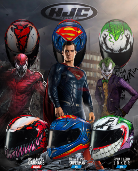 หมวกกันน็อค HJC RPHA 11 MARVEL ราคา 15,900 บาท*ส่งฟรี