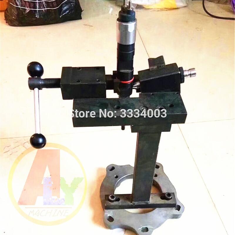 Universal Diesel Common Rail Injector Shelf Fix Stand Holder Clamping Tool, Common Rail Injector Test Steel Frame