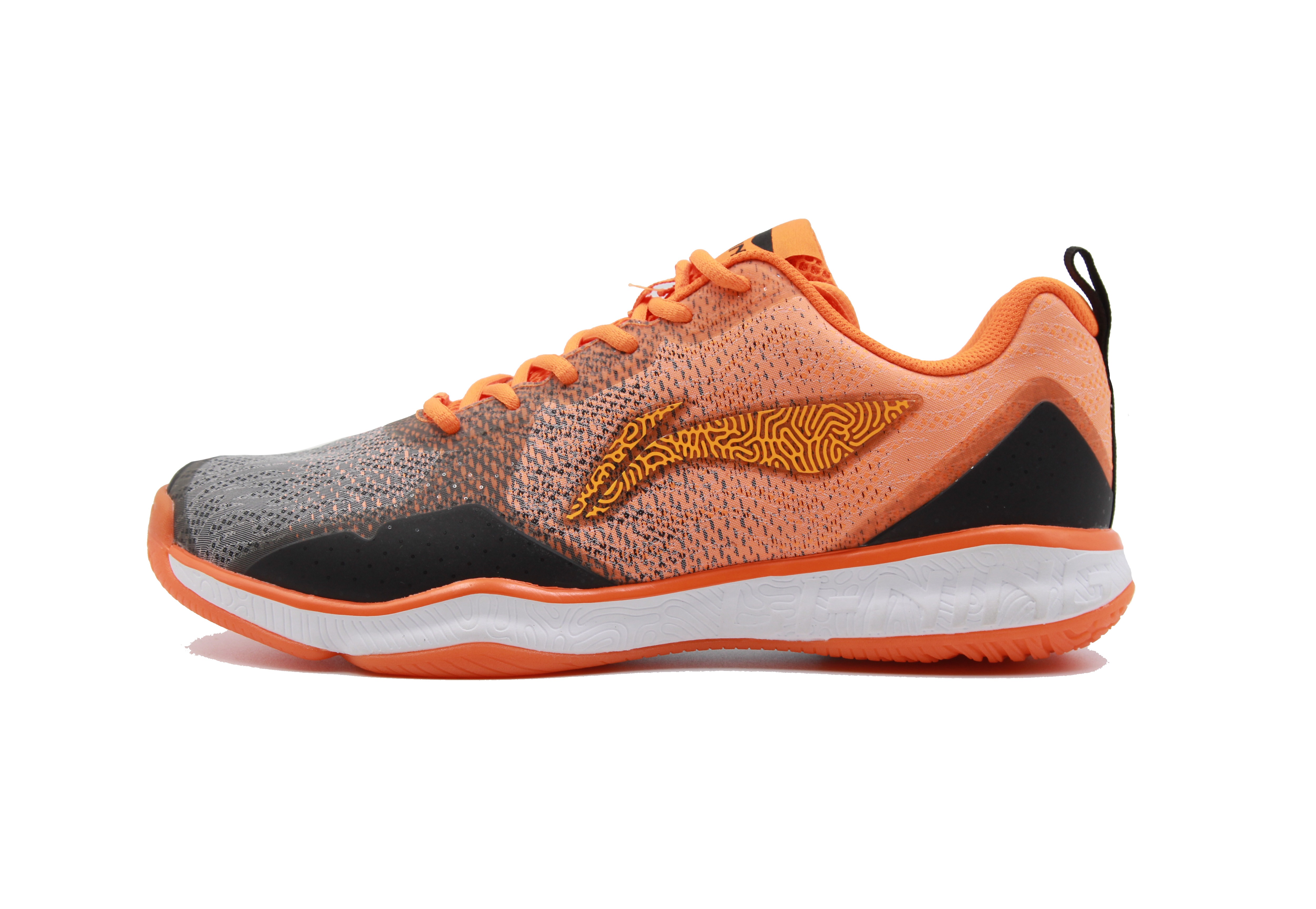 LI-NING รองเท้าแบดมินตัน รุ่น WINDLITE (AYTP045-2S)ORANGE/BLACK BADMINTON SHOES