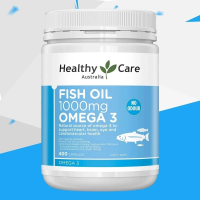 Healthy Care Fish Oil 1000 mg 400 Capsules Omega 3