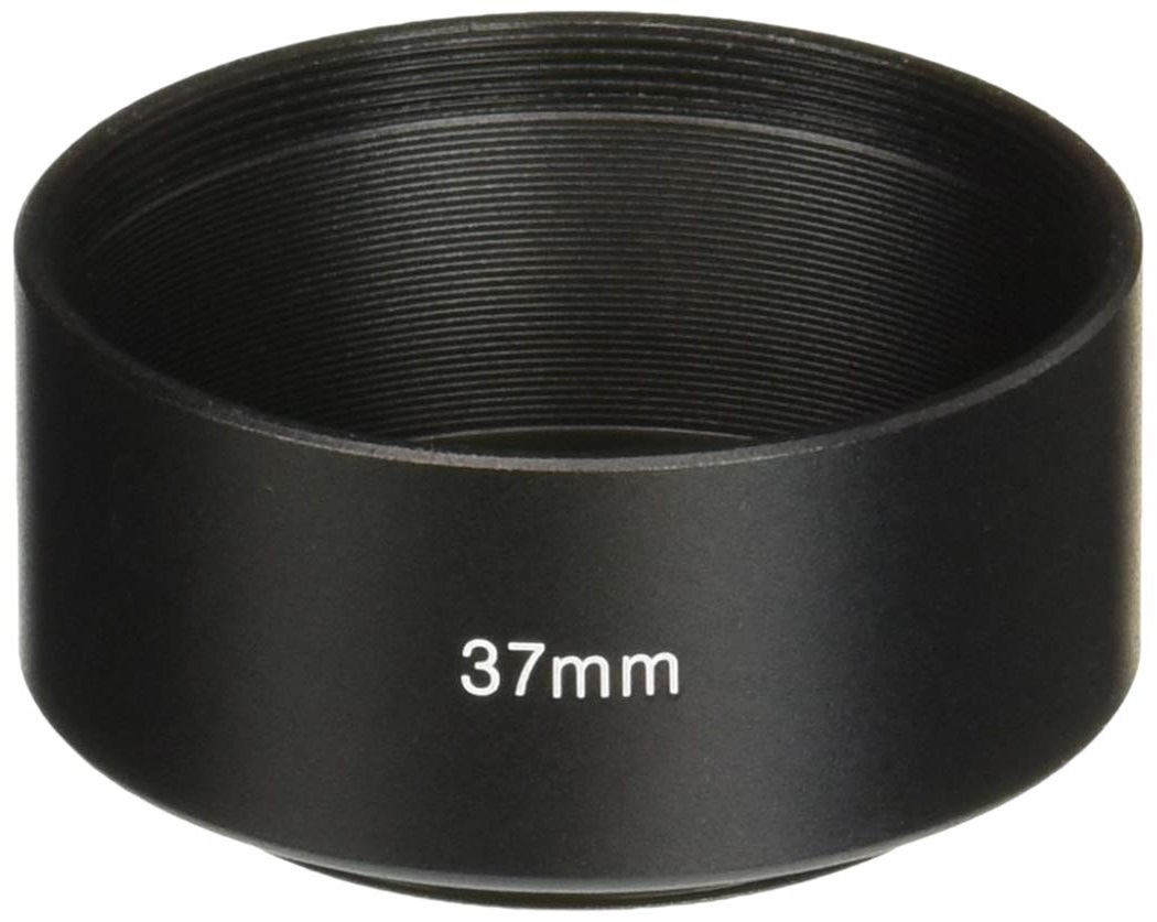 ฮู้ดเลนส์ Metal Lens Hood Cover for 37mm FilterLens