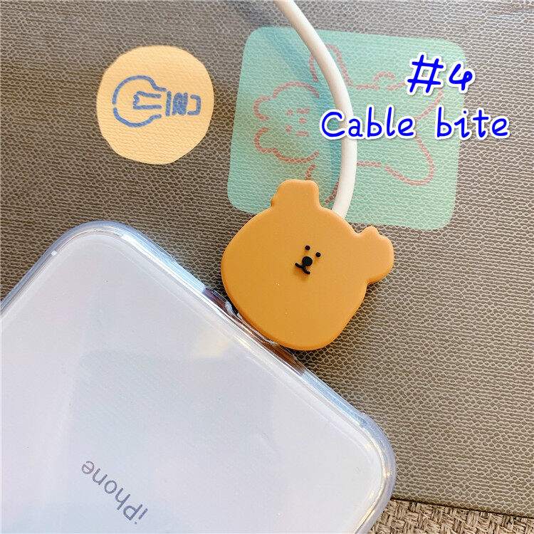 INS Cable Bite Protection rนอมสายชาร์จลายการ์ตูน