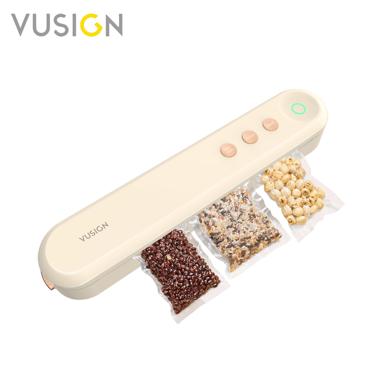 Vusign เครื่องซีลถุงอาหาร เครื่องซีลสูญญากาศ ที่ซีลปิดถุง เครื่องกว้าง 300 มม. ใช้สำหรับถนอม ยืดอายุอาหาร ใช้งานง่าย Vacuum Sealer ราคา 599 บาท*ส่งฟรี